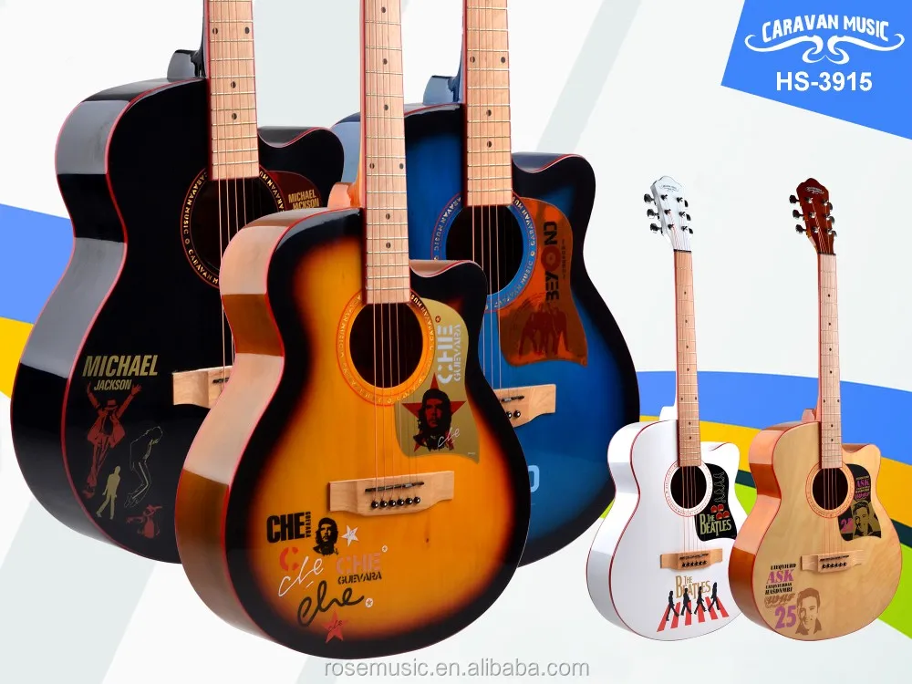 Hs3915 Wholesale Different Decorative Pattern Michael Jackson Acoustic
