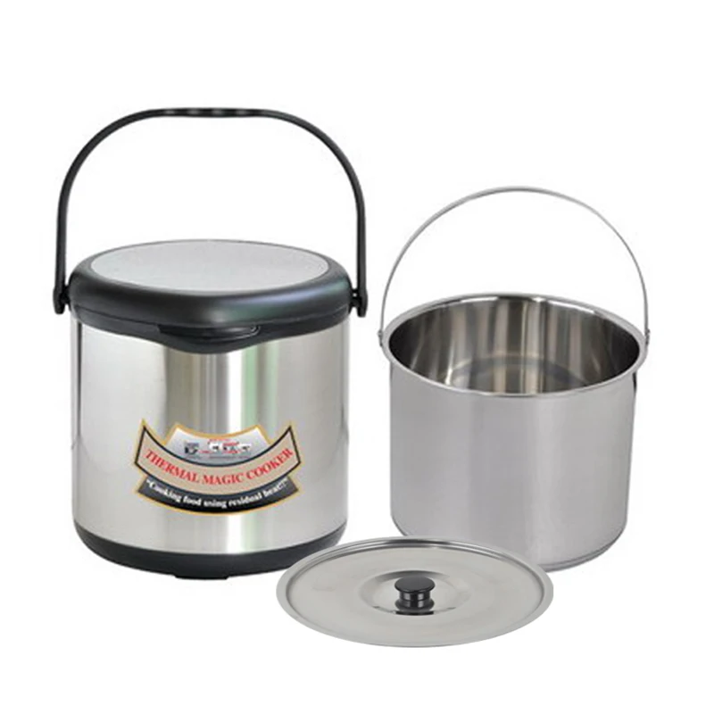 
6.2L capacity magic cooker hot food container thermal cooker 