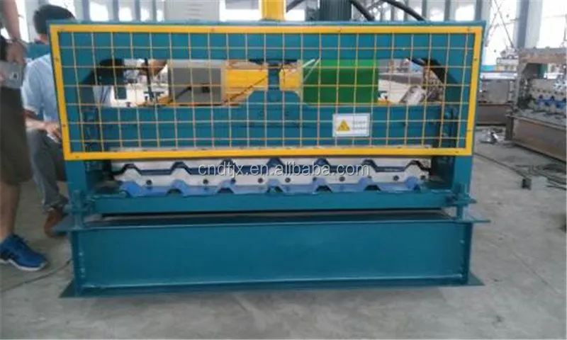 Steel Concrete Flooring Deck Roofing Panel Cold Roll Forming Machine