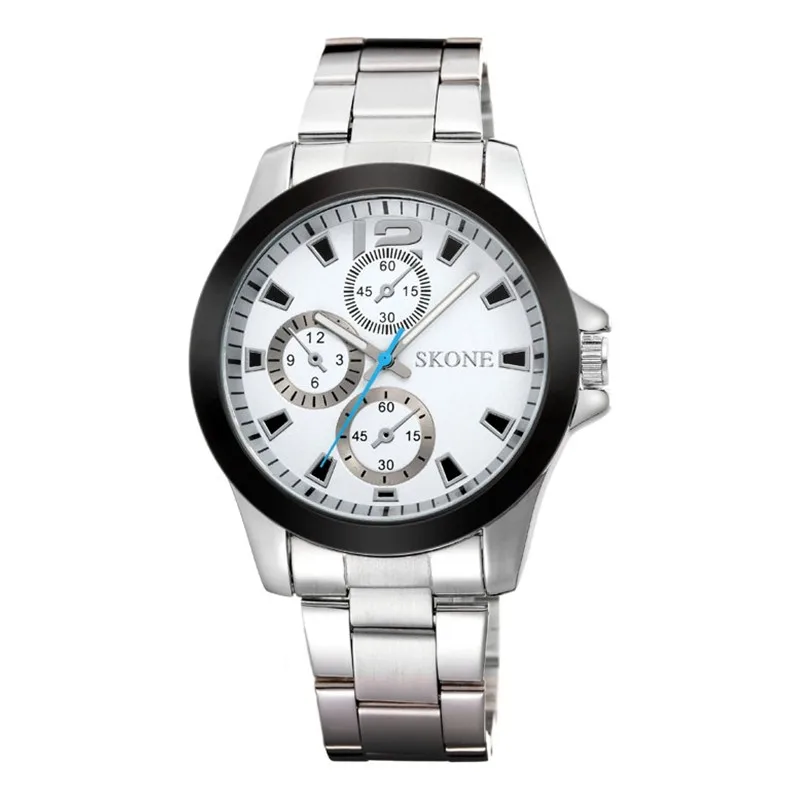 stainless steel back multifunction watch