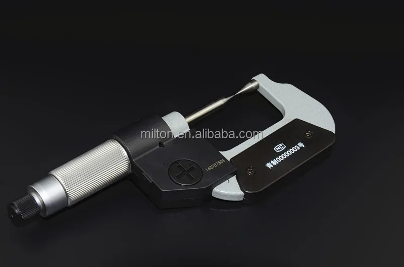Xibei Brand 25mm 0.001mm Ip54 Pointed Head Micrometer Digital Double