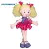 Cute Girl Plush Personalized ReaL Baby Doll Stuffed Soft Cuddle Toy Wholesale Dressing Up Doll Toys For Girls