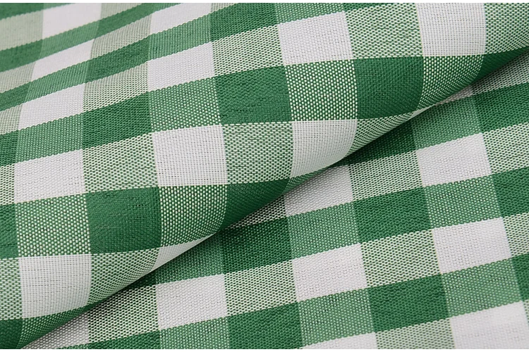 Cotton Gingham Checked School Uniform Shirt Material Fabric - Buy ...