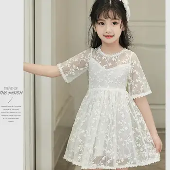 one piece dress in white color