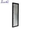 Most popular Aluminium frame cheap price glass louver window