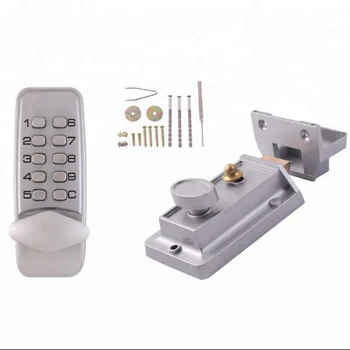 security push mechanical button larger lock keypad