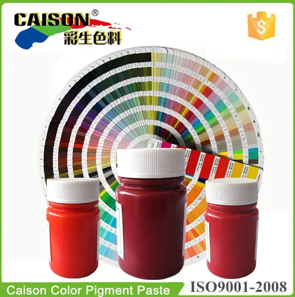 
Guide for how to make special colors with Caison pigment paste(13-1310--13-5309) 