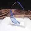 High quality crystal plaque custom made k9 blank crystal trophy