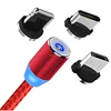 2019 new Amazon hot sale Magnetic USB Data Cable Straight Blind Mate Plug magnetic charging cable