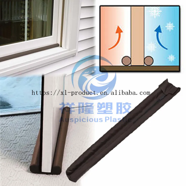 Twin Draft Guard Draught Excluder Door & Window Insulator Energy Saving
