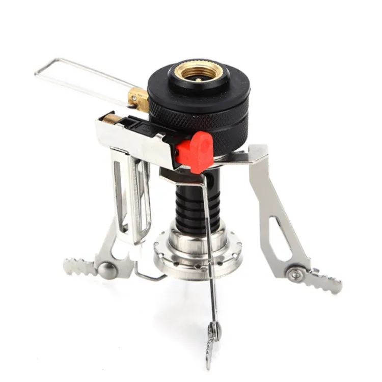 Ultralight Outdoor Mini Gas Stove Windproof Folded Stoves For Camping