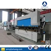 WC67Y-80T/2500 steel bender and cutter hydraulic sheet bending machine CNC press brake bending