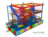 Jungle gym design 3 level indoor playscape children indoor playground equipment for sale
