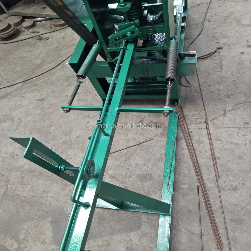Factory direct sales steel rod rebar coil wire straightening and cutting machine