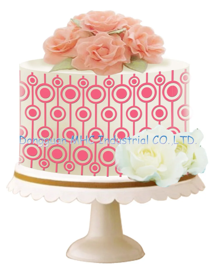 食品级硅胶蛋糕边花边垫,蛋糕结冰模具