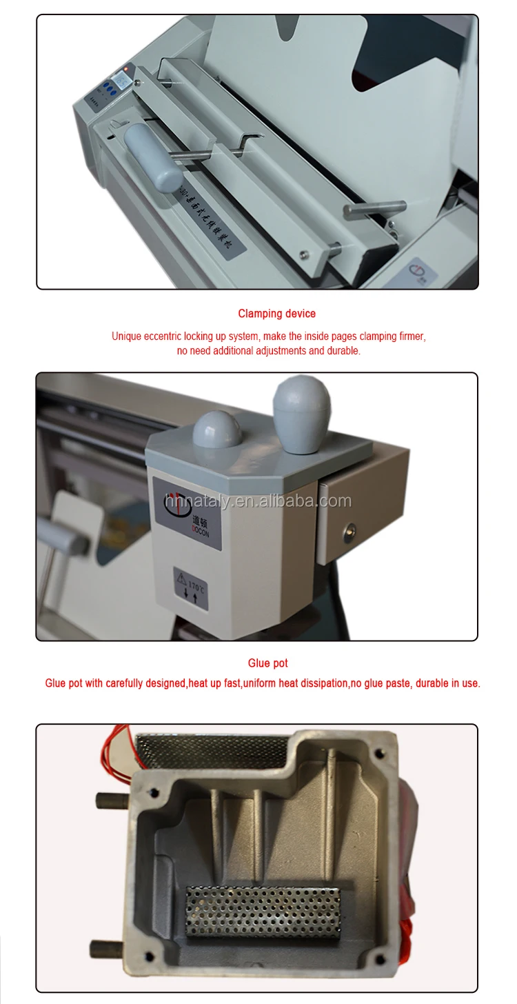 Nataly Manual Gum Binding Machine Max. Binding Size 460*325mm Buy