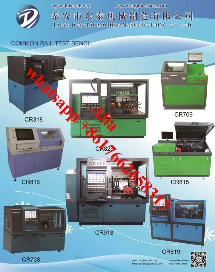 Cr738 Test Bench For Denso Hp3 Pump Testing Bosch Cp3 Pump Testing