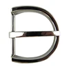 Custom made cheap simple aluminum adjustable belt buckle
