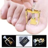 Ingrown Toe Nail Tool Fixer Recover Toe Paronychia Nail Brace Tools Ingrown Toenails Pedicure Tool with Metal BoxHA01742