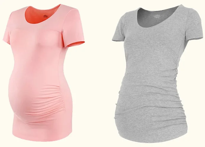 blank maternity shirts