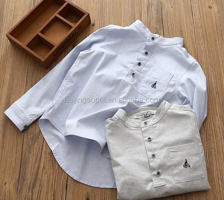 
Supplier China plus size wholesale children clothing kids baby shirt plain white 