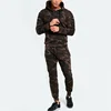 athletic training Men Jogging Sportswear camouflage clothing printed Tracksuit