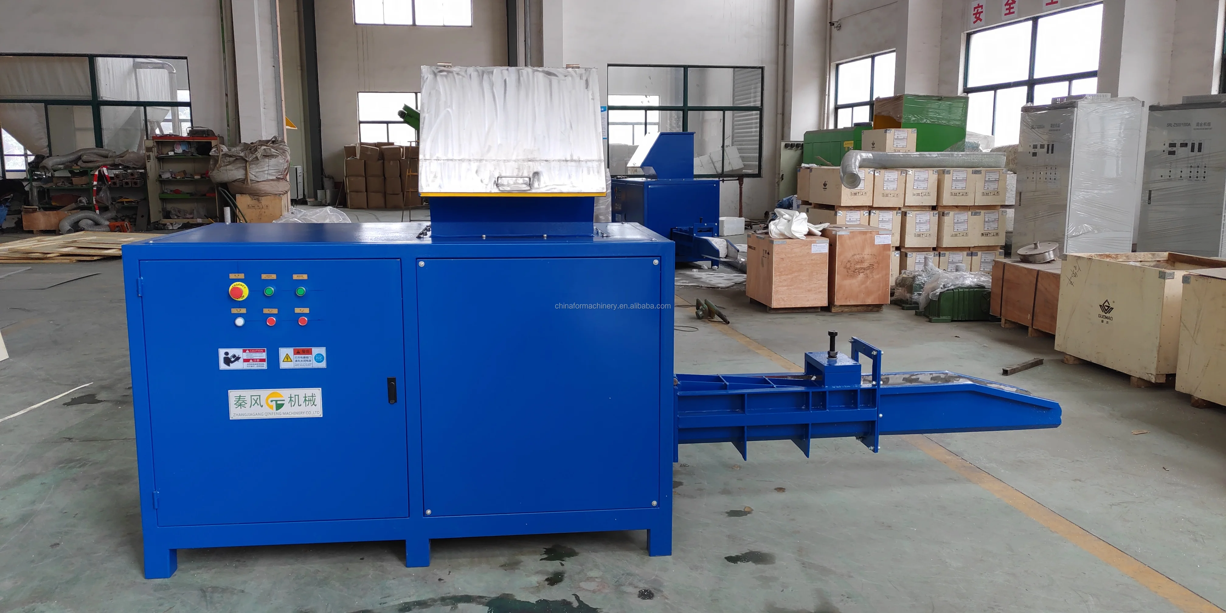 Polystyrene Recycling Machine Eps Compactors,High Density Eps Plastic