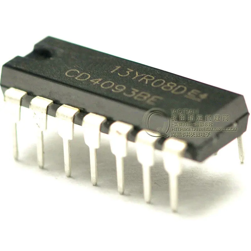CD4093BE INTEGRATED CIRCUIT TEXAS INSTRUMENTS