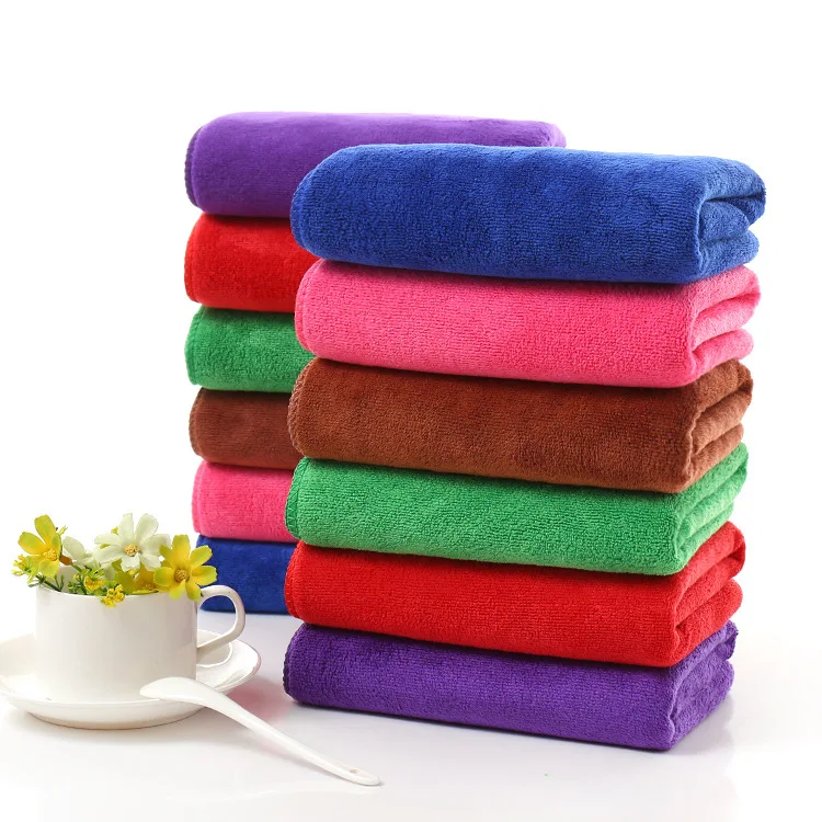 100% Polyester 300gsm Microfiber Face Towels - Buy Microfiber Face ...