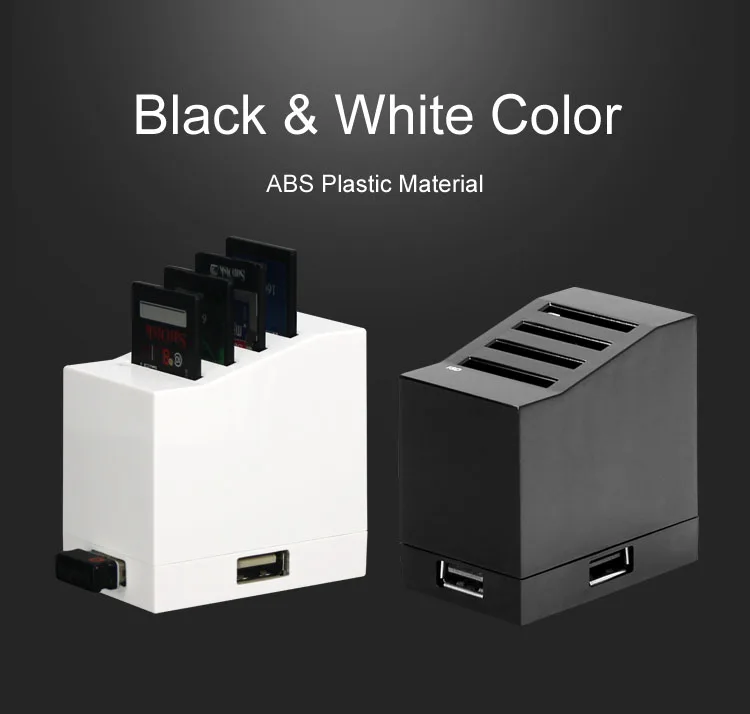 Gallop 4 ports SD Card Reader/Writer support Read/Write four sd cards at one time - ANKUX.COM