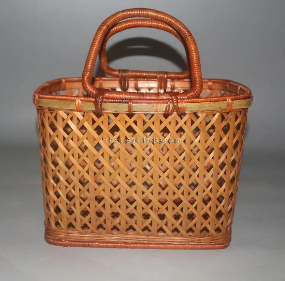 bamboo woven bag