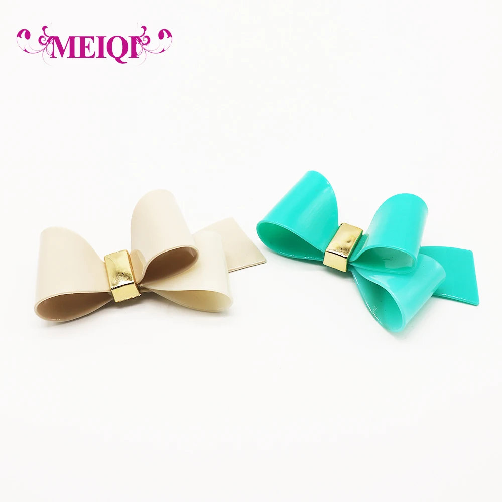 Cheap and good-looking bowknot shaped shoe accessory shoe ornaments
