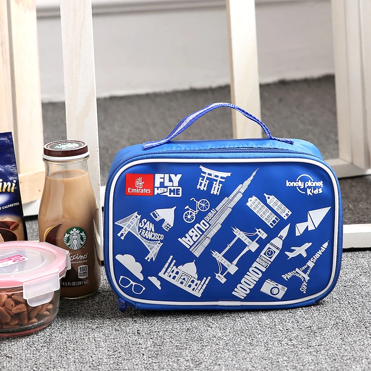 School Blue Polyester Lunch Bag For Kids Buy School Lunch Bags,Lunch Bags For Kids,Lunch Bag