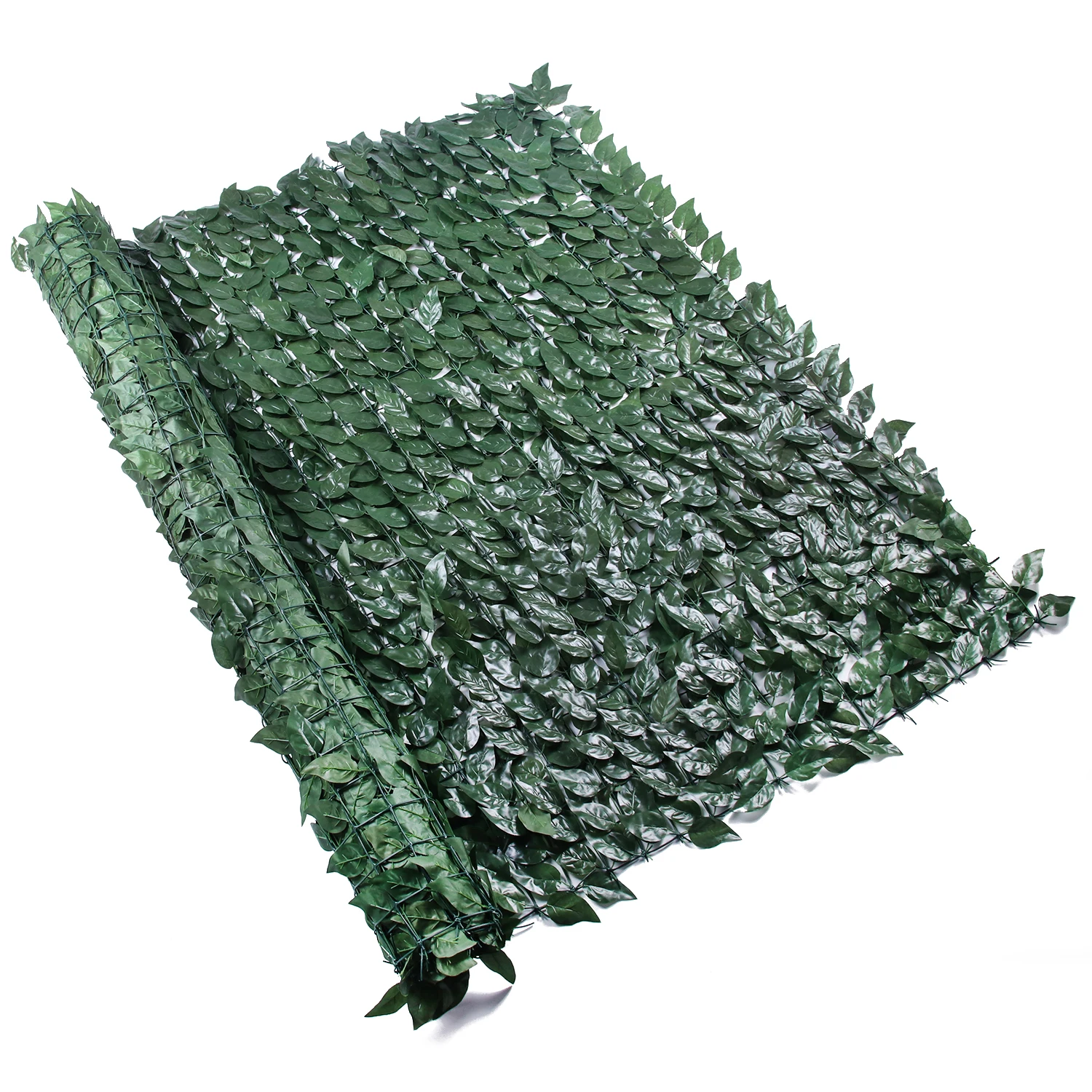 Wholesale Greenery Artificial Ivy Roll Leaf Fence Privacy Plastic Fence