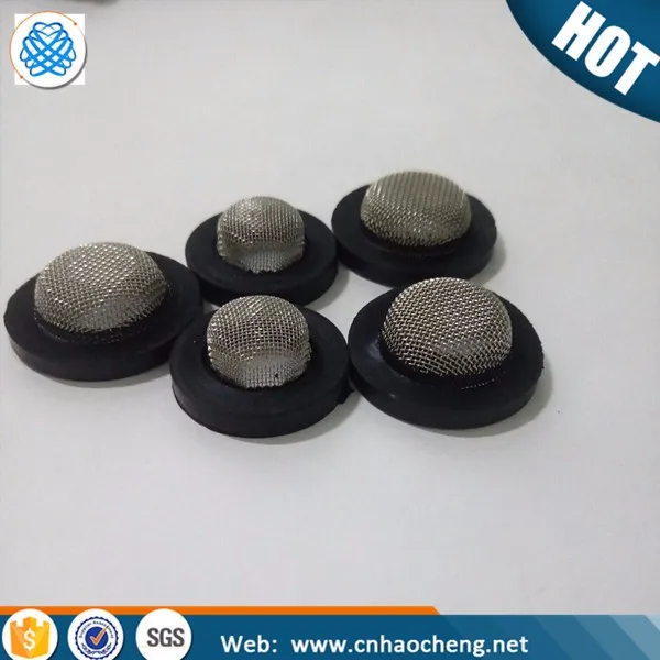 Shower Head Hose Filter Washer Stainless Steel Rubber Washer Filter