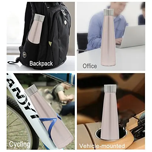 Amazon Hot Selling 24 Hours Keeping Vacuum Flask, 15 OZ Thermos Stainless Steel Flask