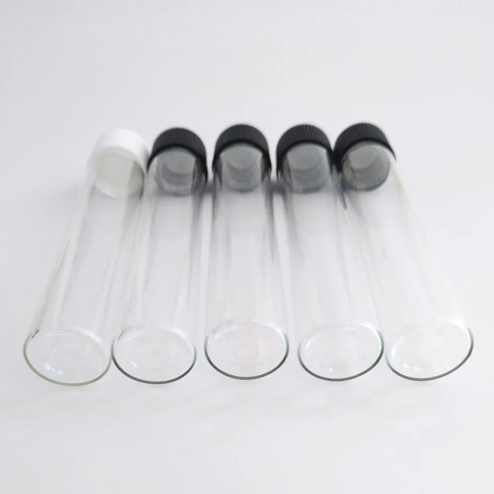 Plastic /glass Test Tubes With Cork Stopper Pre Roll Test Joint Tube