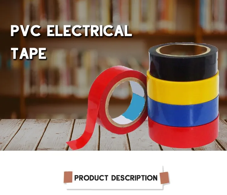 Black PVC electrical insulation tape