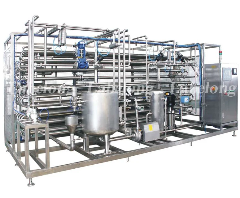 
Automatic Tubular UHT Sterilizer For Fruit/Vegetable Beverage 