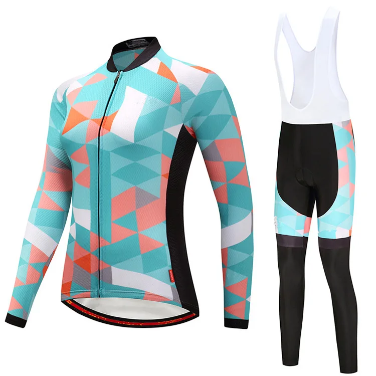 Female Cycling Jersey Long Sleeve Summer Jersey Kits Cycling Jersey And Pants Set For Women Female Cycling Jersey Long Sleeve Summer Jersey Kits Cycling Jersey And Pants Set For Women