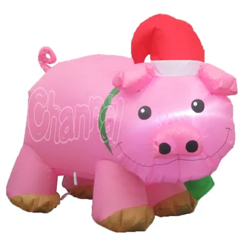 giant inflatable pig