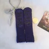 Custom made English words if you can read this cake cup package fluffy coral fleece socks