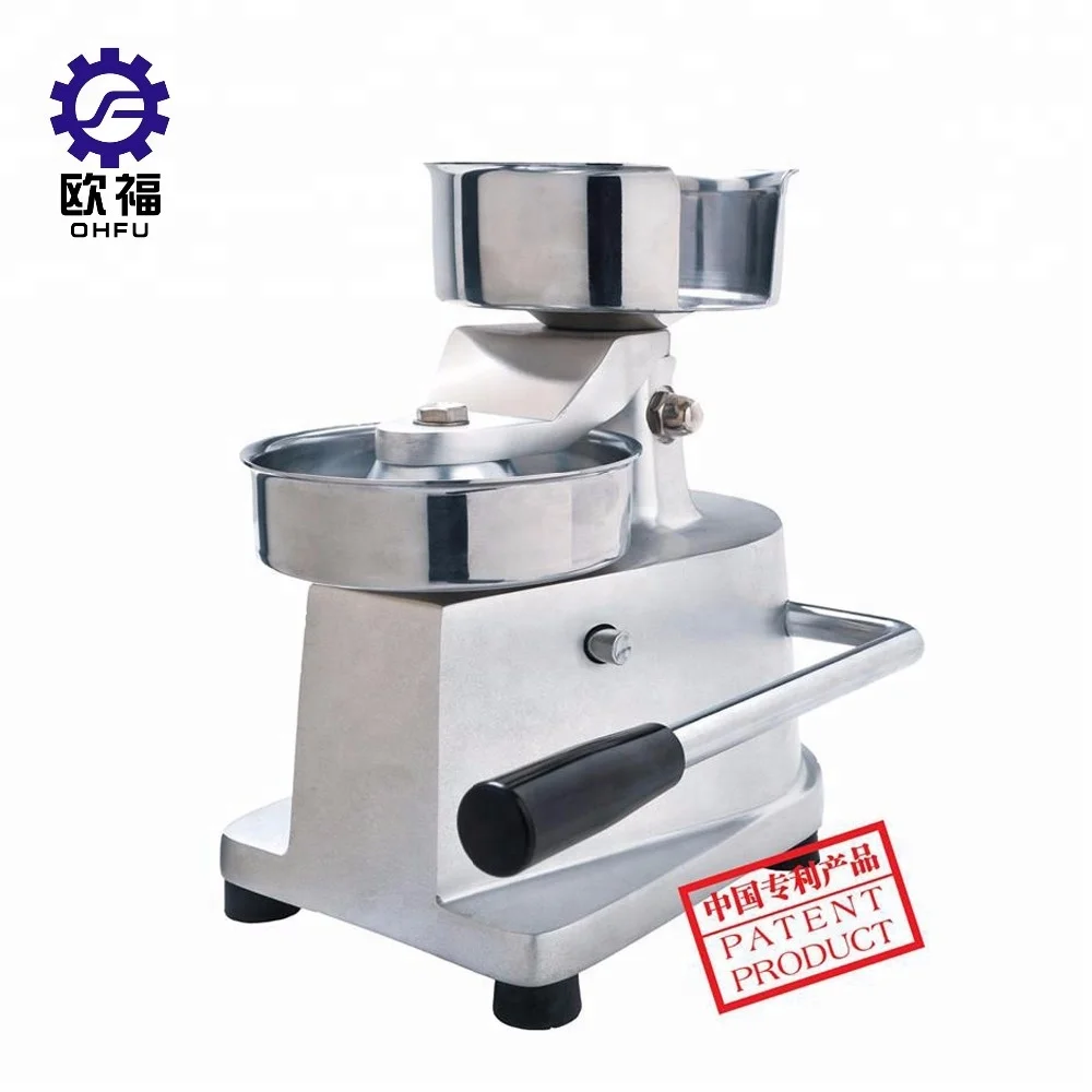 Commercial Manual Hamburger Meat Pie Making Machine Electric Burger