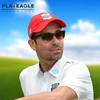 red white golf cap quick dry Sport baseball cap PLAYEAGLE golf hat
