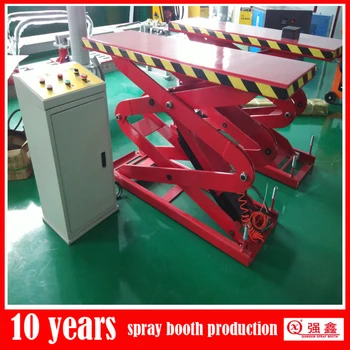 Qiangxin 3.5t Lifting Capacity Small Auto Scissor Lift - Buy Used Auto ...