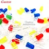 The mm leds LED package Red, green, yellow, blue white element 5 kinds of 20 100--JST3 Electronic Component New IC ED5mm