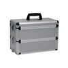Hair Styling Cases Aluminium Case with 3 Module Level Hair Divider Case Hair Cutting Tool Bag