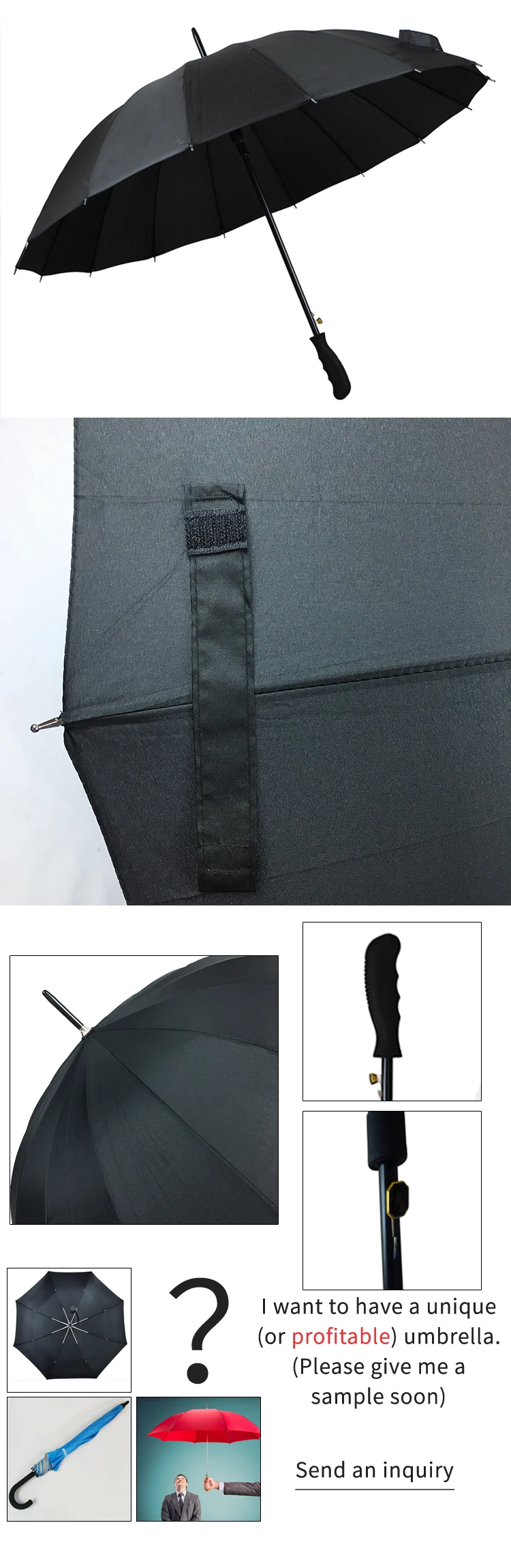 Outdoor sun parasol wedding gift umbrella