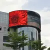 made in china round led screen p10 rainbow led display full color curved led display