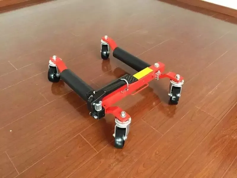 1000kg Positioning Dolly Hydraulic Vehicle Positioning Wheel Dolly